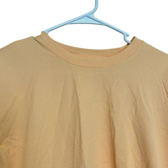 Calia Bubble Mesh Long Sleeve Tee Ripe Boysenberry Size Small - Picture 7 of 10